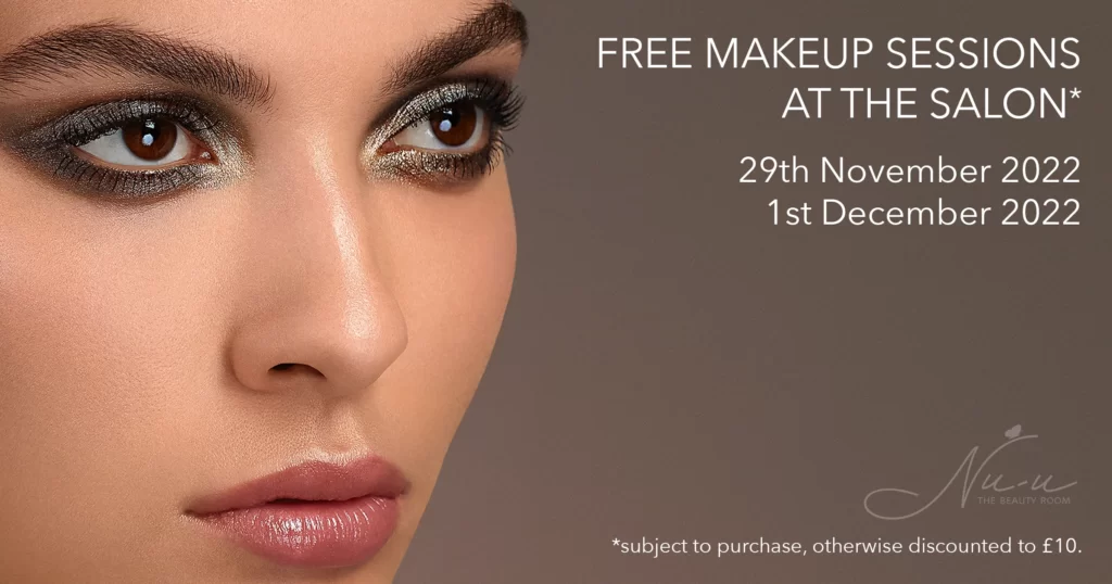 Discounted or free makeup sessions at Nu-U The Beauty Room, Burwash.