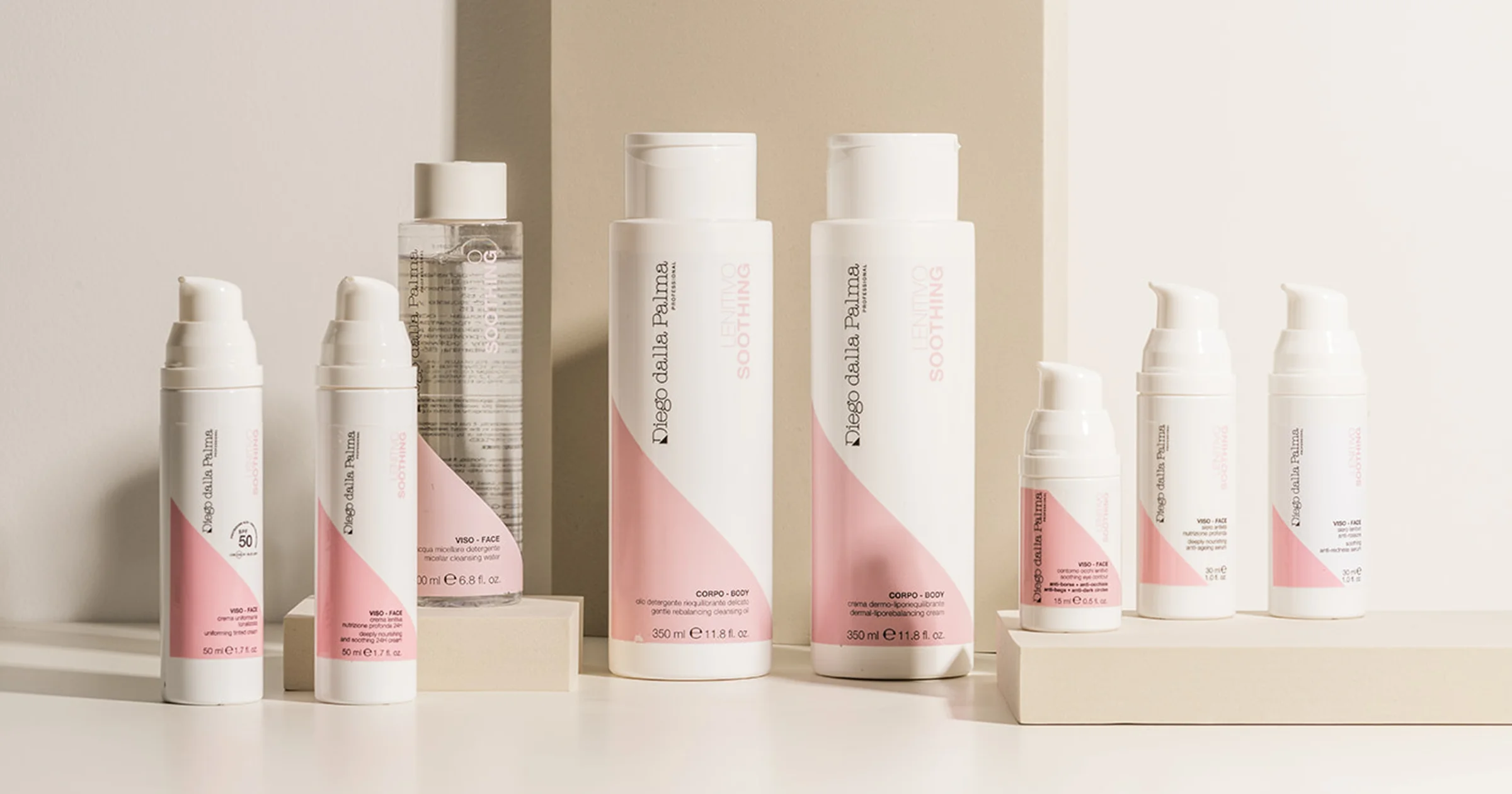 Diego dalla Palma Professional's Soothing Face & Body Products for Sensitive Skin