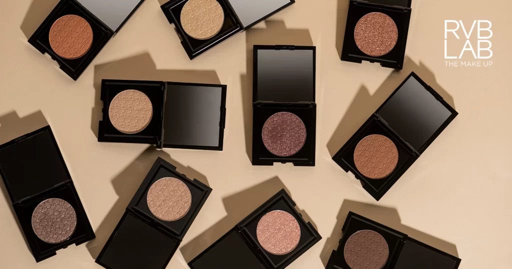 New mono eyeshadow range from RVB LAB - available now at Nu-U The Beauty Room, Burwash