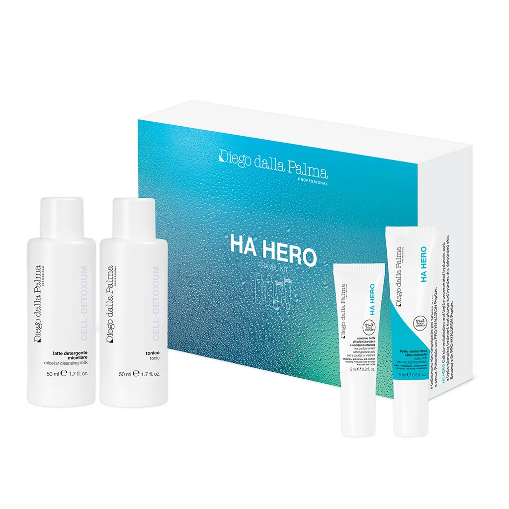 Premium Skincare Travel Kit - HA Hero