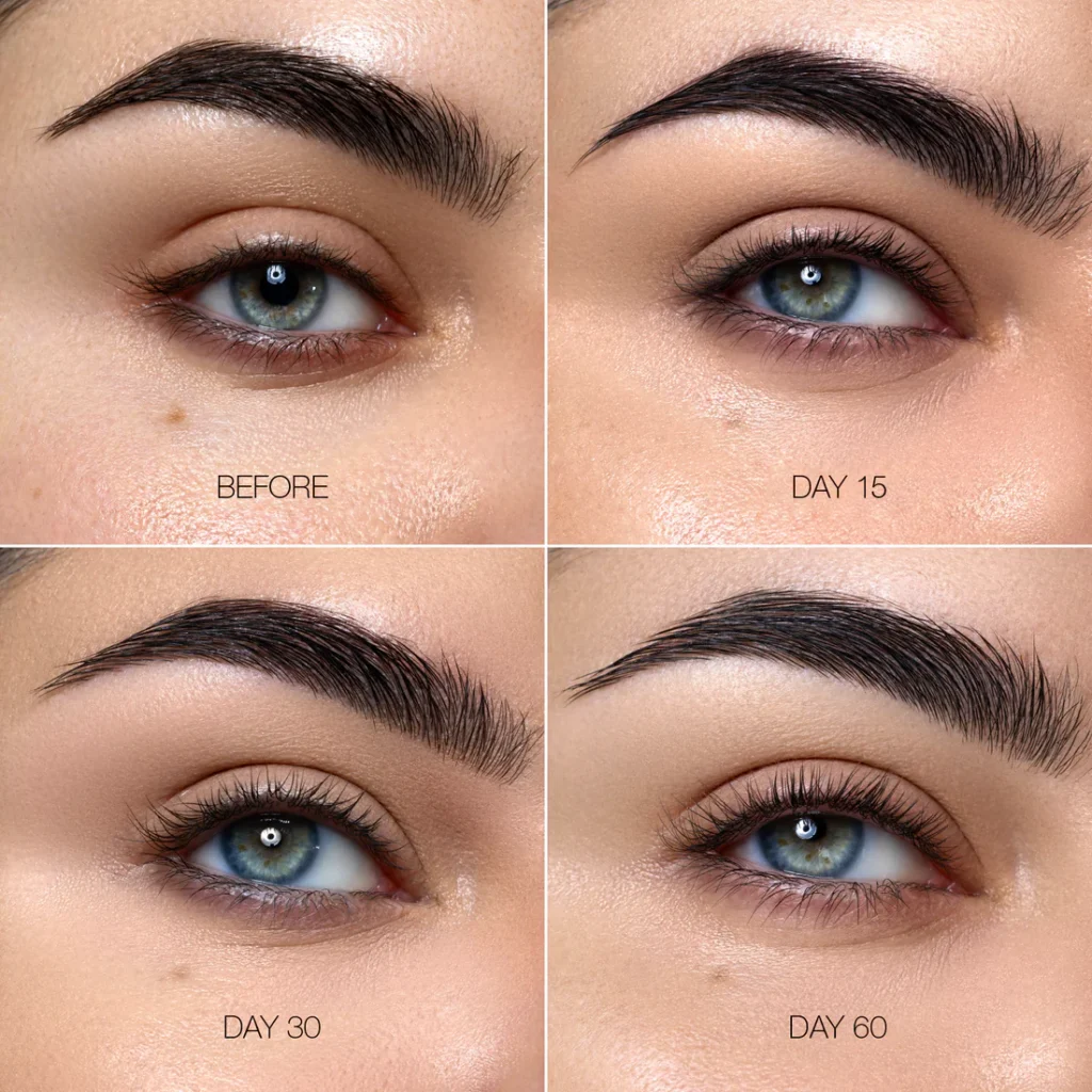 4D PRO LASH&BROW Serum results