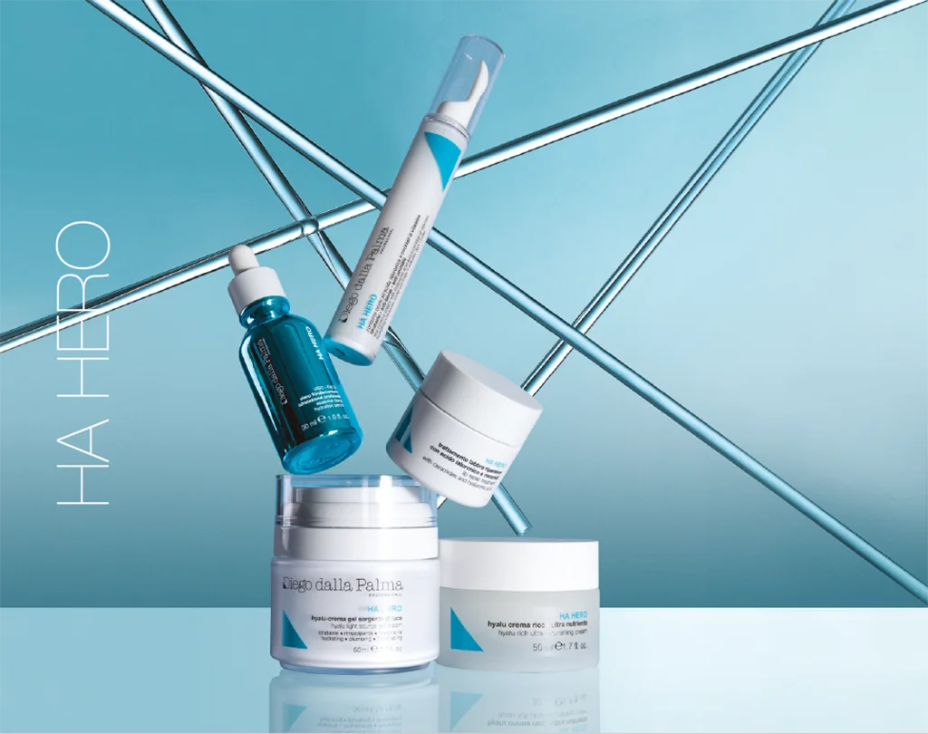 Facial products in the HA Hero range from Diego dalla Palma Professional.